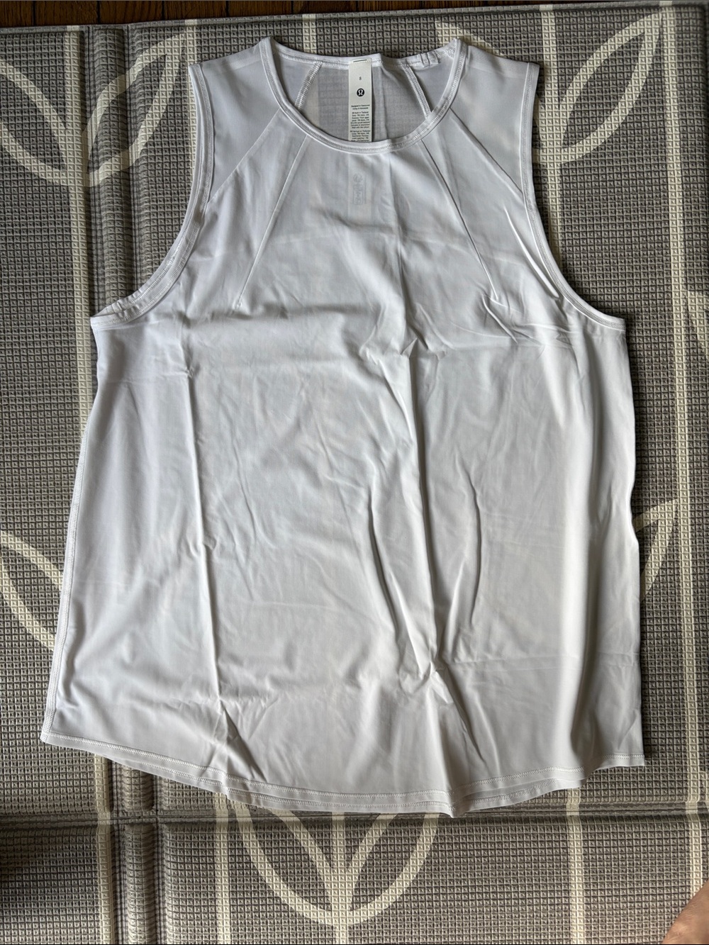 Lululemon White Sculpt Tank Top -